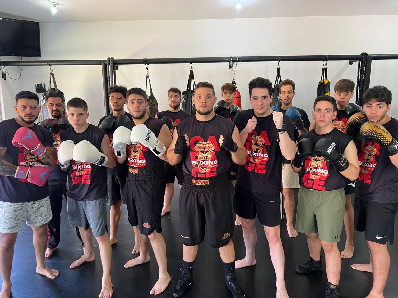Turma de boxe